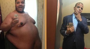 Американец потерял половину своего веса после троллинга на сайте бодибилдеров (8 фото)