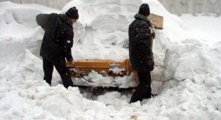 Зимняя стихия в Украине (15 фото)