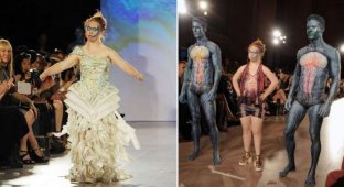 Модель с синдромом Дауна Мадлен Стюарт дебютировала на Нью-Йоркской Неделе моды (10 фото)