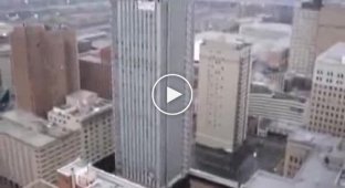 Снос высотного здания