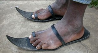 Обувь для самых бедных (16 фото)