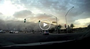 Укороченное видео, путешествие в Пыльную (песчаную) бурю