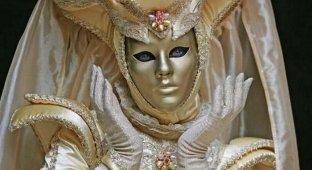 Лучшие маски венецианского карнавала (46 фото)