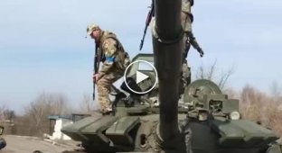 Еще один отжатый у второй армии мира  танк Т-72Б3М