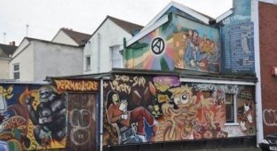 Граффити на улицах Бристоля (37 фото)