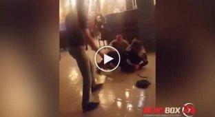 В Приморье посетитель кафе избил женщину за то, что она разбила его бутылку водки