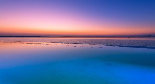 Рассвет на озере Баскунчак (20 фото)