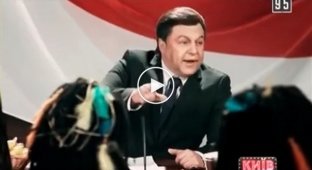 Квартал 95 показал пародию на пресс-конференцию Виктора Януковича