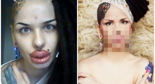 Помните россиянку, которая сделала 100 инъекций в губы? Просто взгляните, что с ней стало сегодня (13 фото)