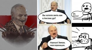 Мемы и фотожабы про Лукашенко, которые будут понятны всем (21 фото)
