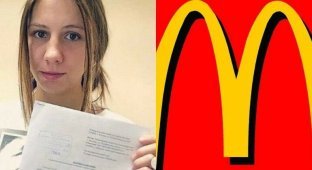 Россиянка подала в суд на Макдональдс из-за логотипа, в котором увидела очертания груди (7 фото)