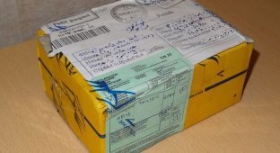 Как доставляют посылки по Почте России (6 фото + текст)