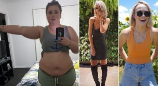 Не узнать: 25-летняя девушка похудела на 62 кг (9 фото)