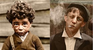Жизнь и быт детей-рабочих в Америке сто лет назад (11 фото)