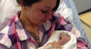 Новорожденный, проживший всего 100 минут, стал донором почек для взрослого человека (8 фото)