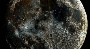 Самый чёткий в мире снимок лунных кратеров (4 фото)