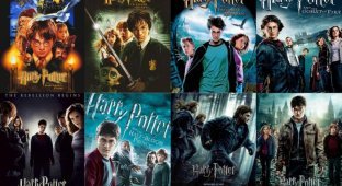 Как менялись актёры «Гарри Поттера» во время съёмок в разных частях фильма (9 фото)