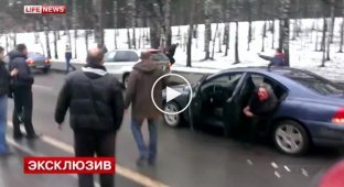 Водители устроили перестрелку в Санкт-Петербурге