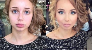30 преображений после макияжа (33 фото)