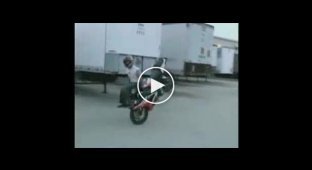 Красивые трюки на мотоцикле