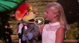 Потрясающее выступление 12-летней девочки с ее куклой