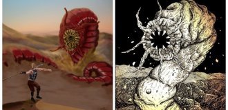 Пустынный червь смерти – таинственный обитатель пустыни Гоби (9 фото)