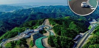 Миллиардер из Японии построил себе гоночную трассу за 200 миллионов (3 фото)