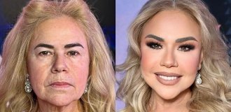 Удивительные преображения женщин до и после макияжа (15 фото)