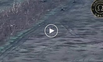 Мотопробег оккупантов остановили операторы дронов на запорожском направлении