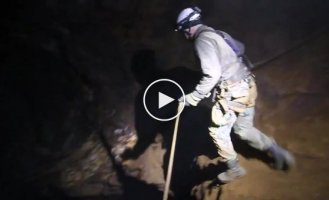 Прыжки в шахту