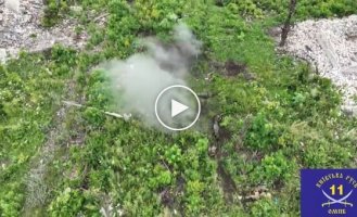 Украинский 11-й моторизованный батальон уничтожает российскую сволочь