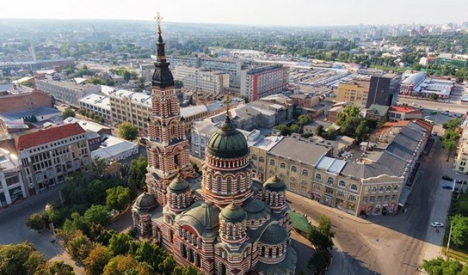 Харьков с высоты птичьего полета (7 фото)