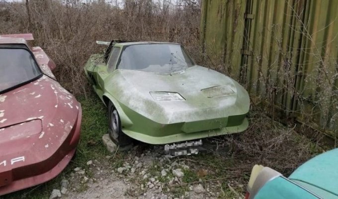 В Болгарии обнаружили заброшенные мелкосерийные спорткары из 80-х (7 фото)