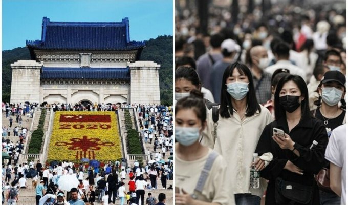 Китайцы наслаждаются каникулами, пока весь мир спасается от коронавируса (21 фото)