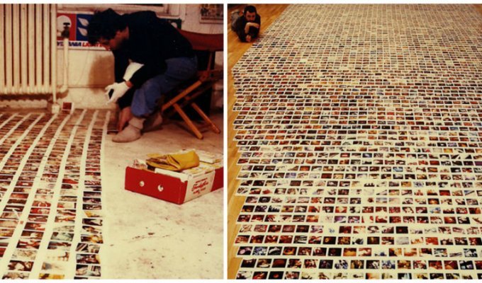 Этот человек делал полароидные снимки каждый день в течение 18 лет, до самой смерти (67 фото)