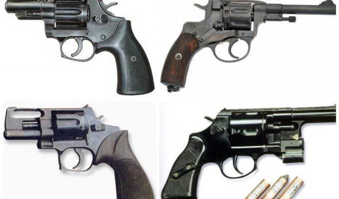 10 известных револьверов в истории, которые использовались и в России (11 фото)