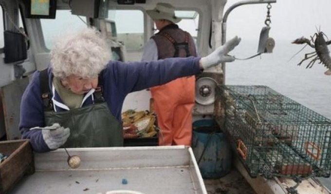 Бабуля эффектно выкинула омара за борт и случайно начала фотошоп-баттл (11 фото)