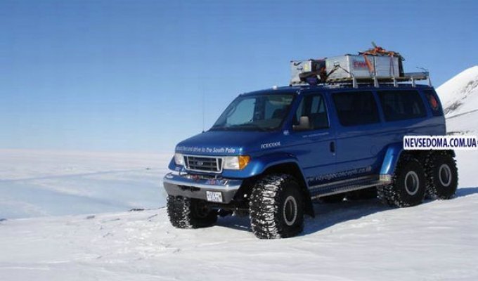 Экстремальные машины для эсктремальных антарктических условий (11 фото)