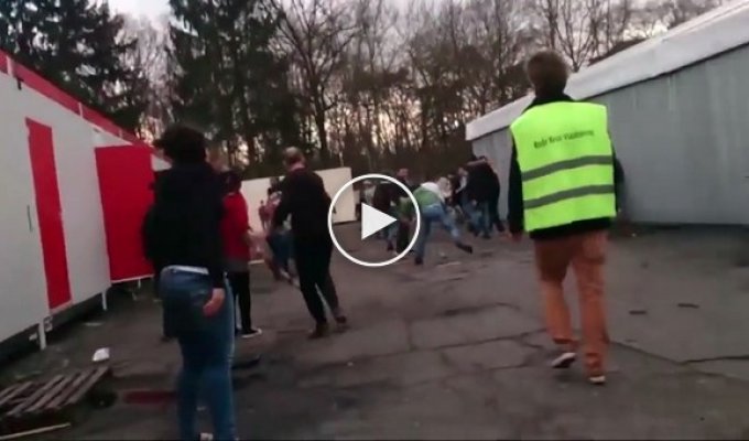 Конфликт в бельгийском лагере для беженцев