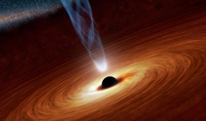 Астрономы с помощью аппарата «Спектр-РГ» увидели уничтожение звезд Черными дырами (2 фото)