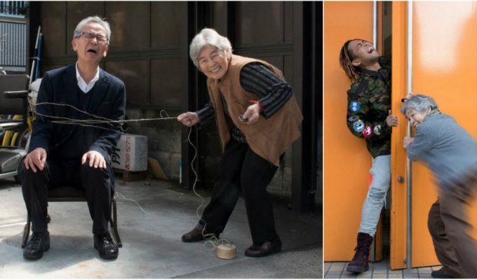 Жизнерадостные фото 90-летней японки (21 фото)