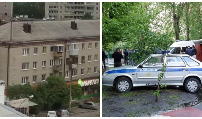 Бывший полицейский открыл стрельбу по прохожим в Екатеринбурге (4 фото + 2 видео)