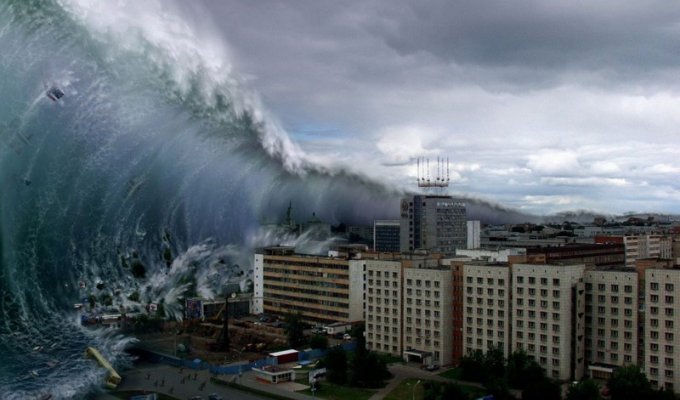 Разрушительная сила воды: самые страшные цунами в истории (11 фото + 5 видео)