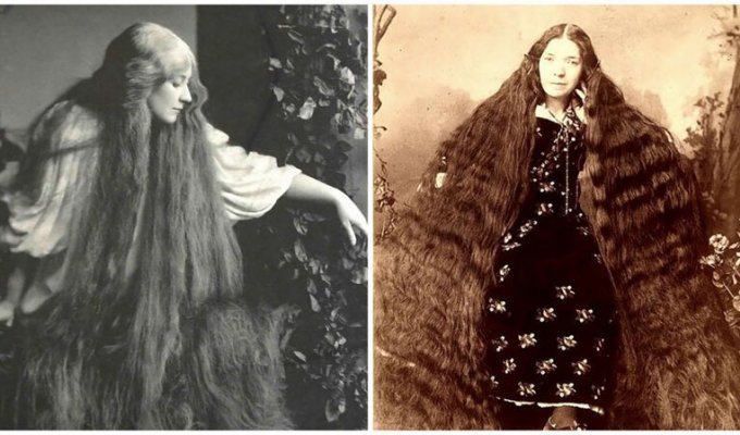 Возмутительно длинные волосы викторианской эпохи заставят вас замереть от восторга (40 фото)