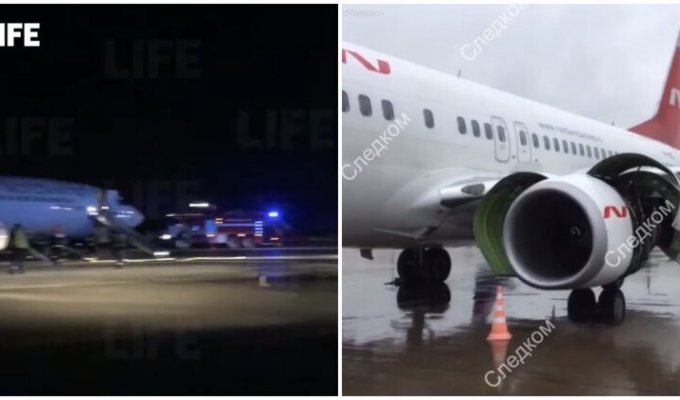 «Все начали паниковать и орать»: пассажиры «Боинга» рассказали подробности эвакуации из самолета (2 фото + 2 видео)