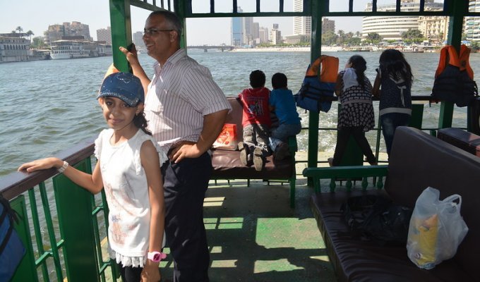 Прогулка на речном трамвае по Нилу (42 фото)