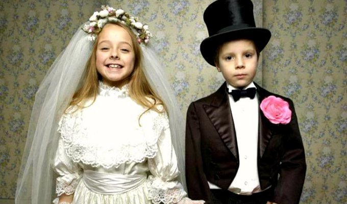 Что такое свадьба с точки зрения детей (9 фото)