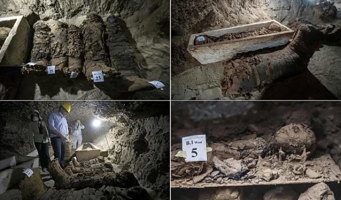 Египетские археологи нашли 17 мумий (22 фото)