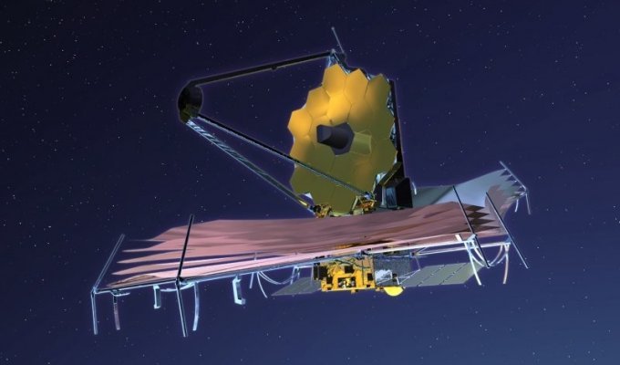 Телескоп Джеймс Вебб - поставленные задачи (8 фото + 1 видео)