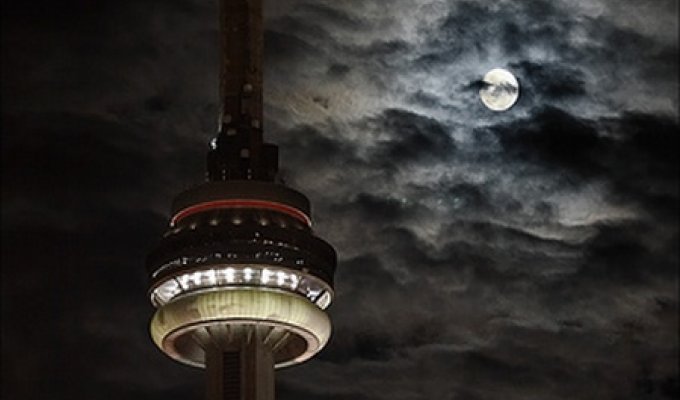 Города ночью (28 фотографий)